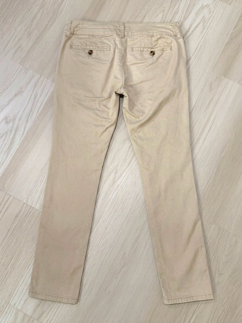 American Eagle Outfitters Beige Skinny Pants - Picture 3 of 4